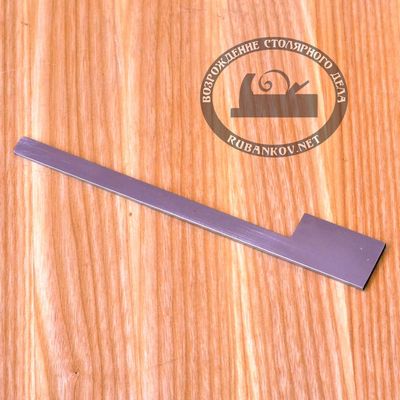 М00014590  -  Заготовка ножа для калёвки, флажок, без заточки, 24мм*180мм