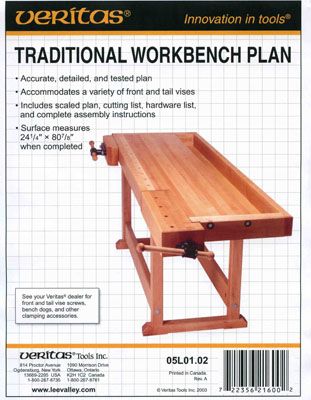 М00004899  -  План верстака Traditional workbench