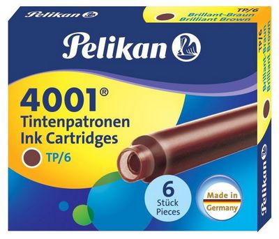 311928  -  Pelikan INK 4001,  (), Brilliant Brown, 6   
